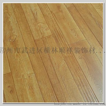 红象万家地板复古浮雕子母拼复合地板 厂家直销